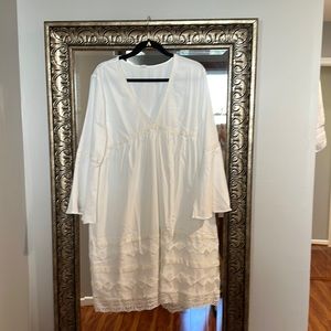 Summer white dress